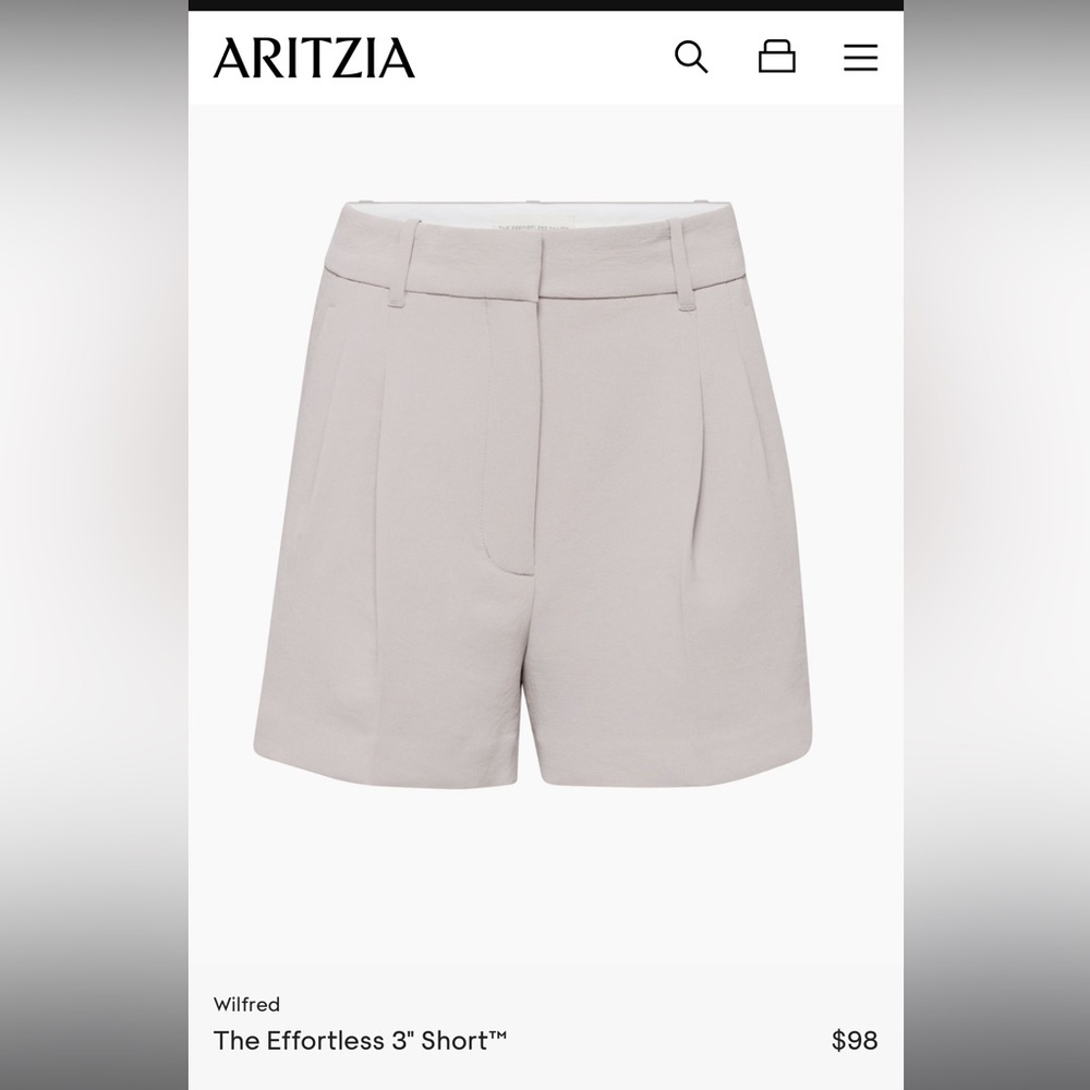 Effortless 3” shorts in Taupe!